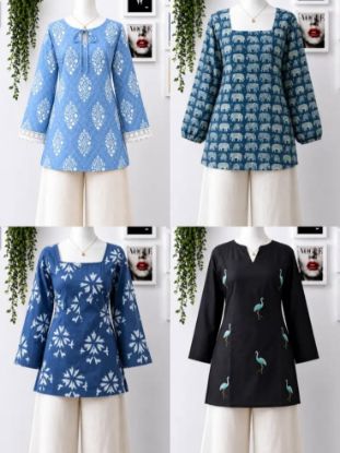 Picture of ladies tops for office use
