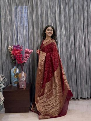 Picture of Synthetic silk sarees