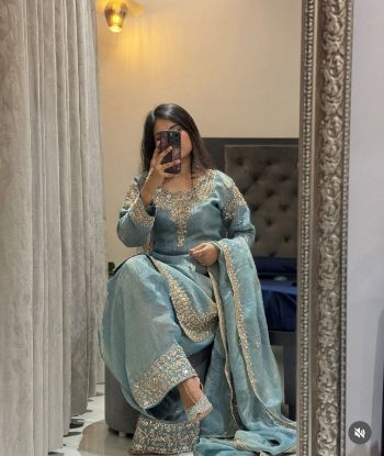 Picture of Fabric Soft silk sarees