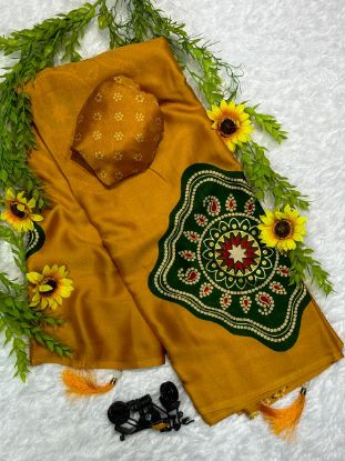 Picture of Fabric george sarees